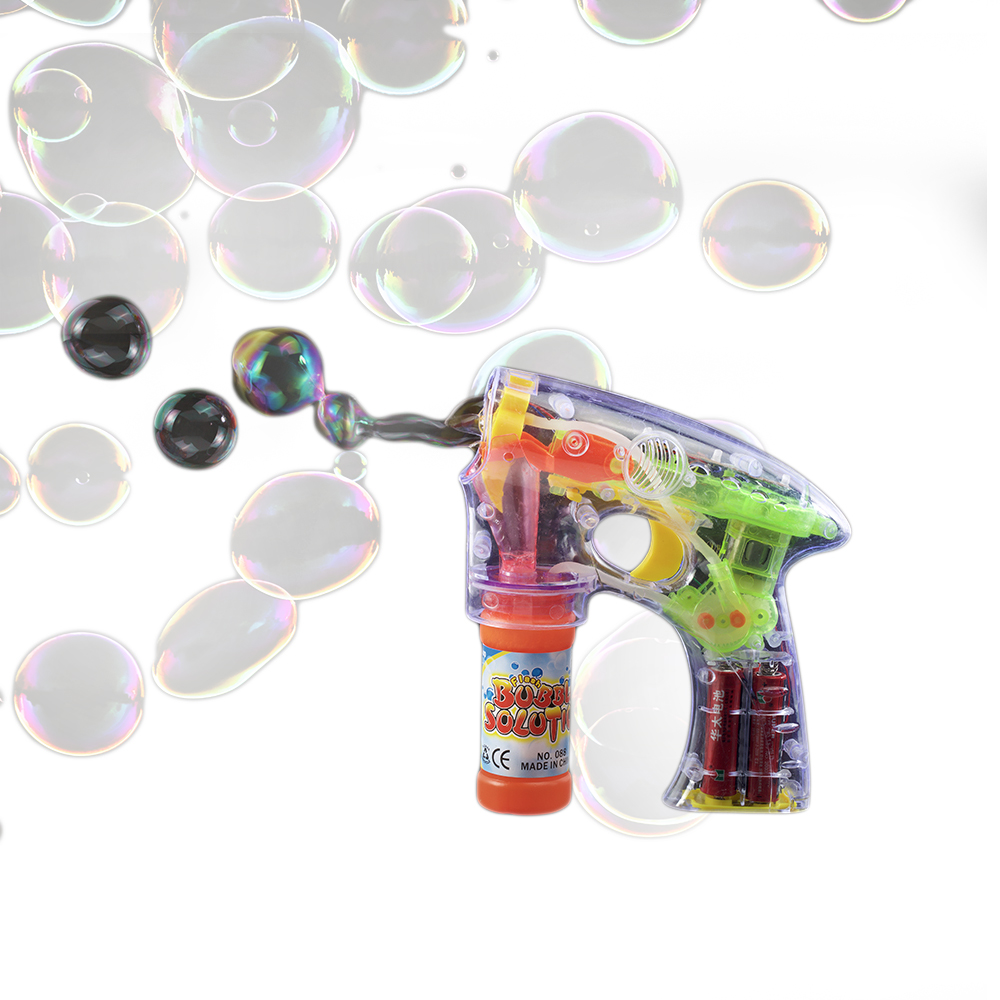 Light Up Flashing Bubble Gun Sensory Toy | eBay